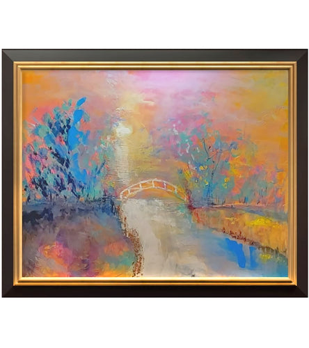 The Bridge by Kirk Boes, framed