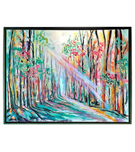 Hundred Acre Woods by Kirk Boes, framed