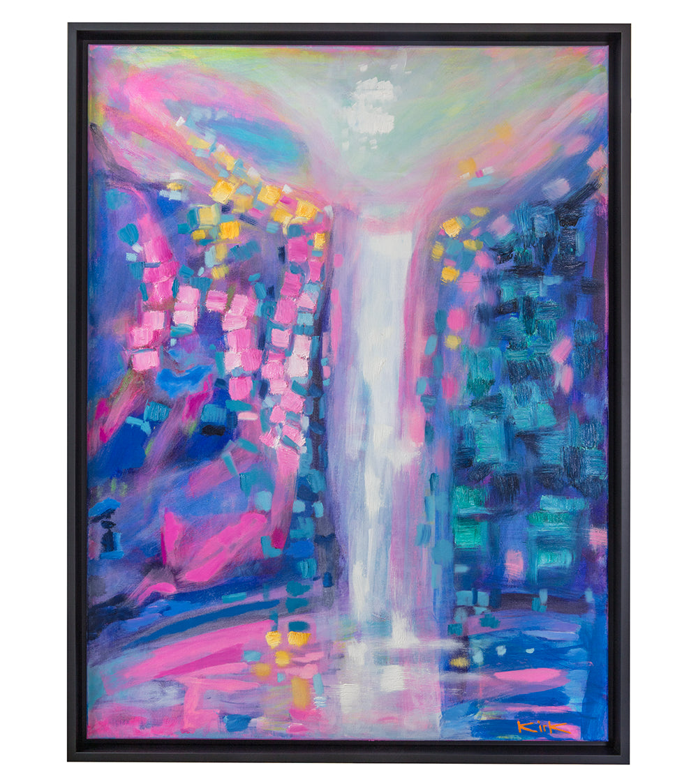 New Falls by Kirk Boes, framed