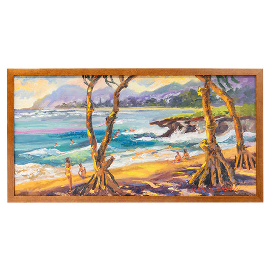 Shorebreak at Pounders by Mark Brown