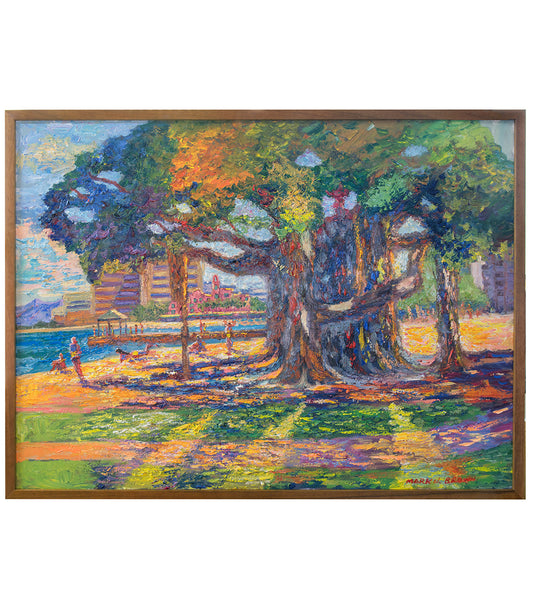 マーク・ブラウンによるクイーンズ・ビーチ・ワイキキ