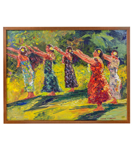 マーク・ブラウン作『Hula in the Grass』