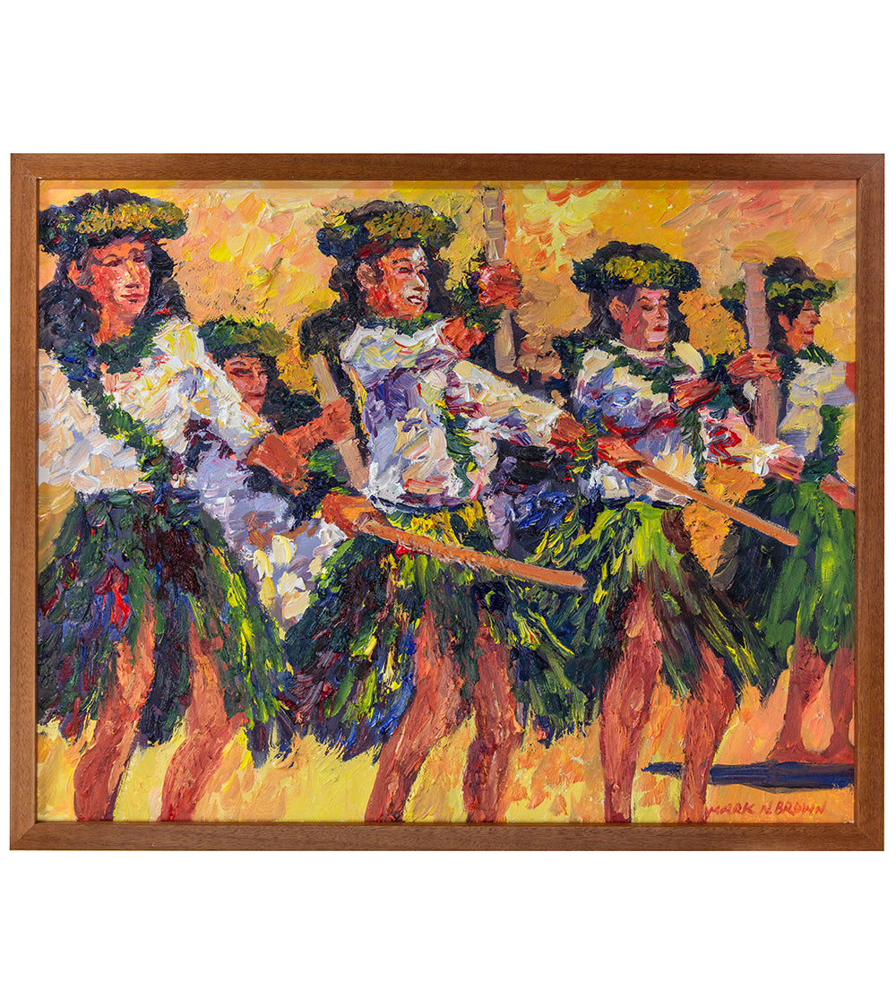 Bailarines de Kahiko de Mark Brown