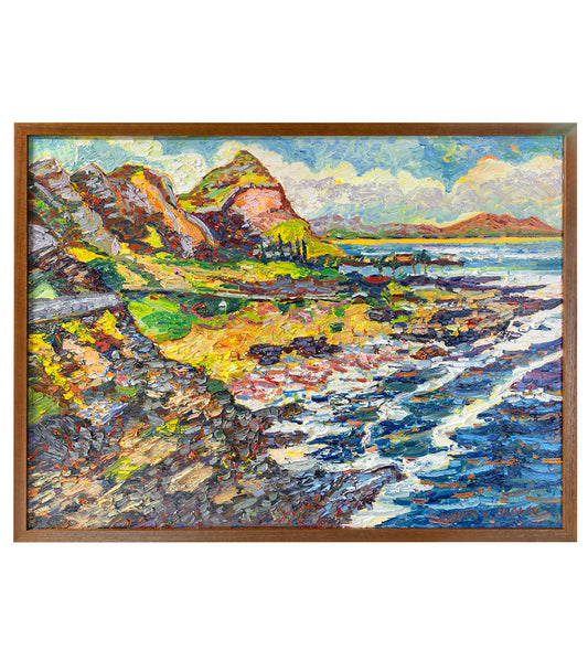 マーク・ブラウン作「マカプウの崖」