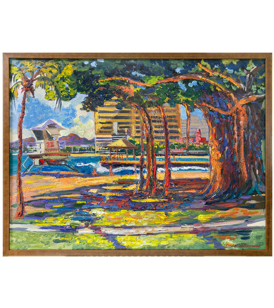 Banyan de Queen's Beach de Mark Brown