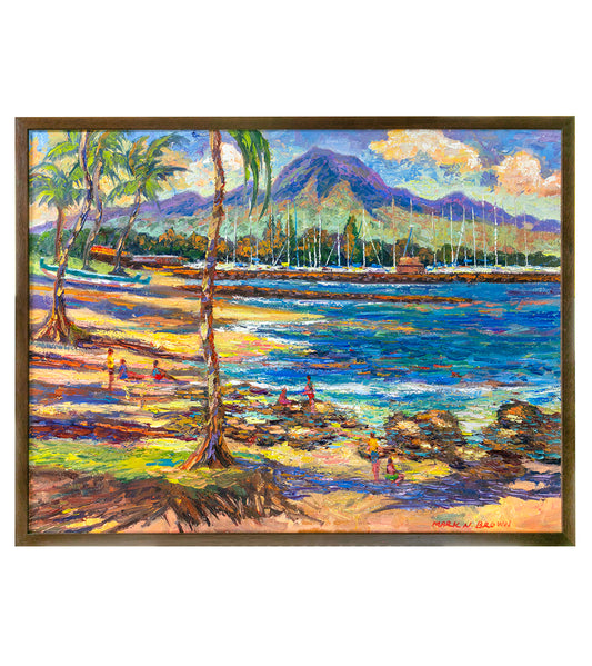 マーク・ブラウンによるハレイワビーチ