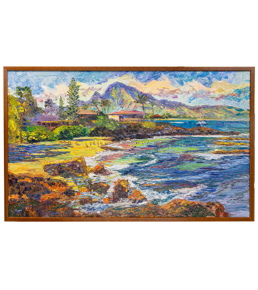 Three Tables Pupukea by Mark Brown