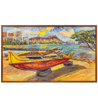 Red Canoe at Kaiser's by Mark Brown