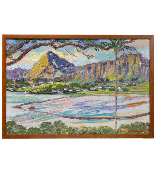He'eia Fish Pond by Mark Brown