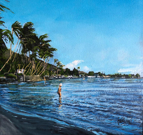 Lahaina from Baby Beach by Brandon Kralik