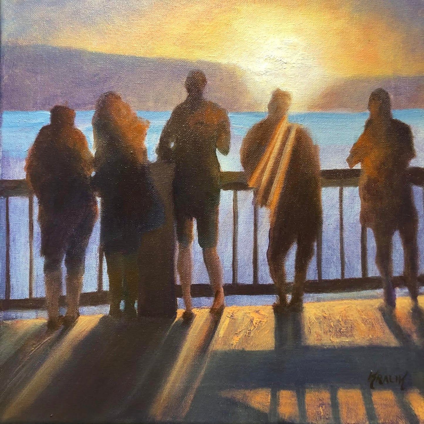 Atardecer en Lahaina por Brandon Kralik