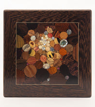 Wood Inlay Mural "Comet" by Chris Cantwell