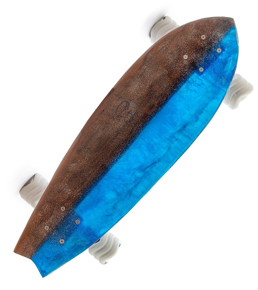 Patineta de resina de koa n.° 013