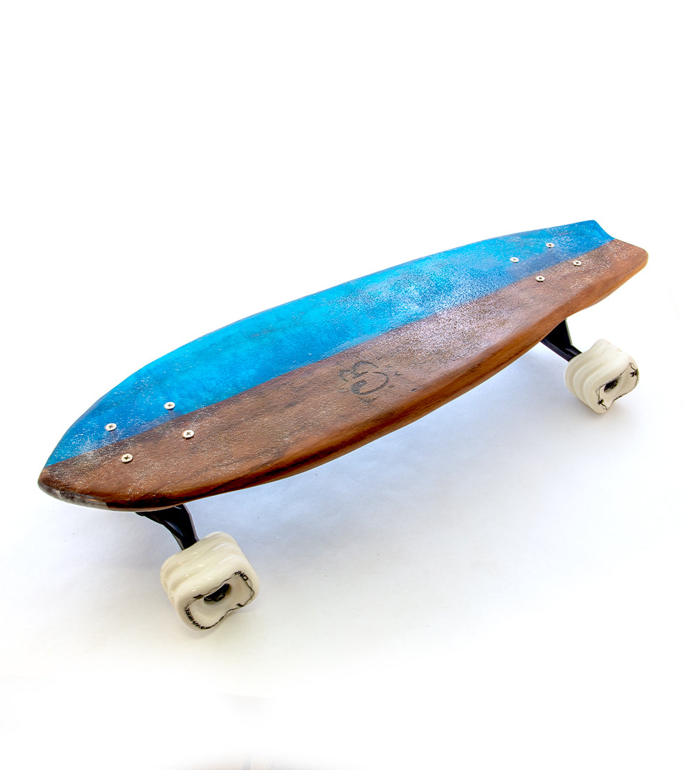Patineta de resina de koa n.° 013
