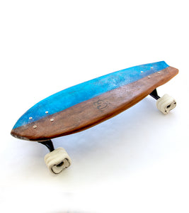 Koa-Resin Skateboard #013