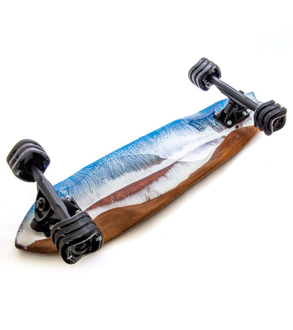 Patineta de resina de koa n.° 014 