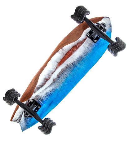 Patineta de resina de koa n.° 014 