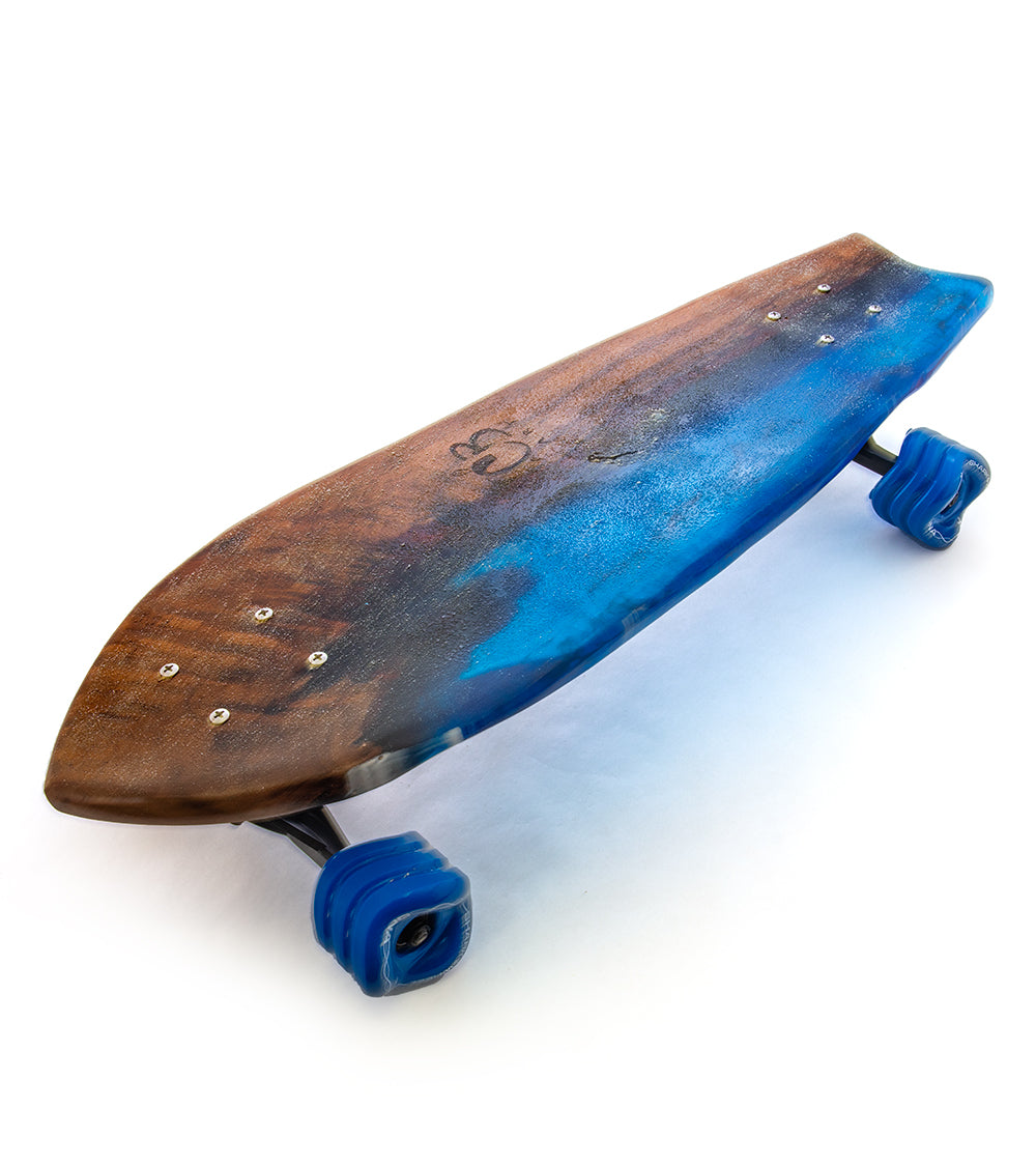 Patineta de resina de koa n.° 015 