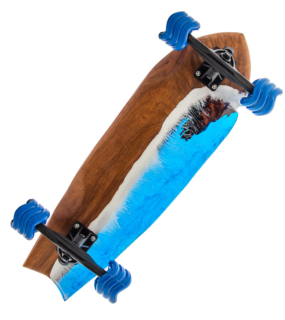 Patineta de resina de koa n.° 015 