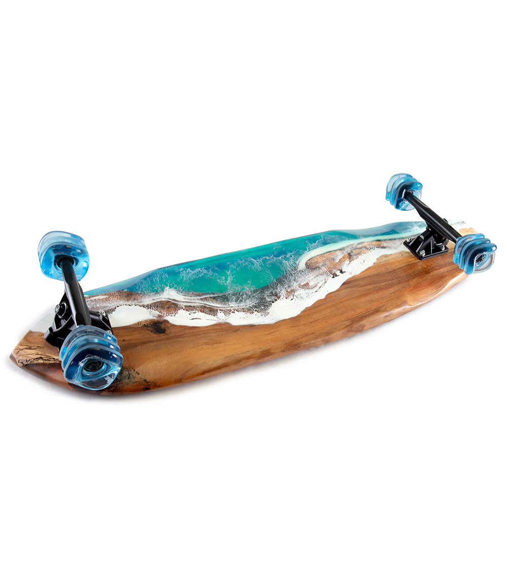 Koa-Resin Skateboard #019