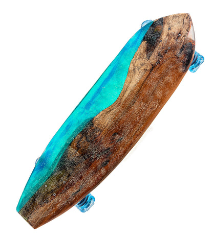 Koa-Resin Skateboard #019