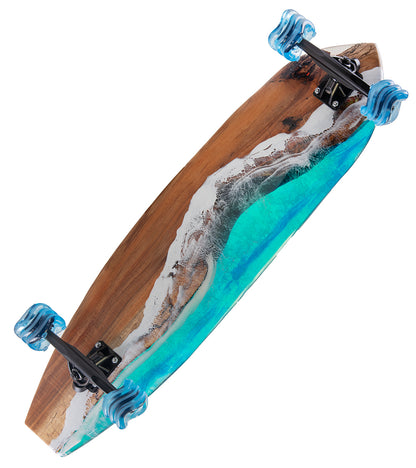 Koa-Resin Skateboard #019