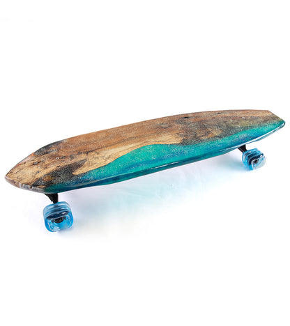 Koa-Resin Skateboard #019