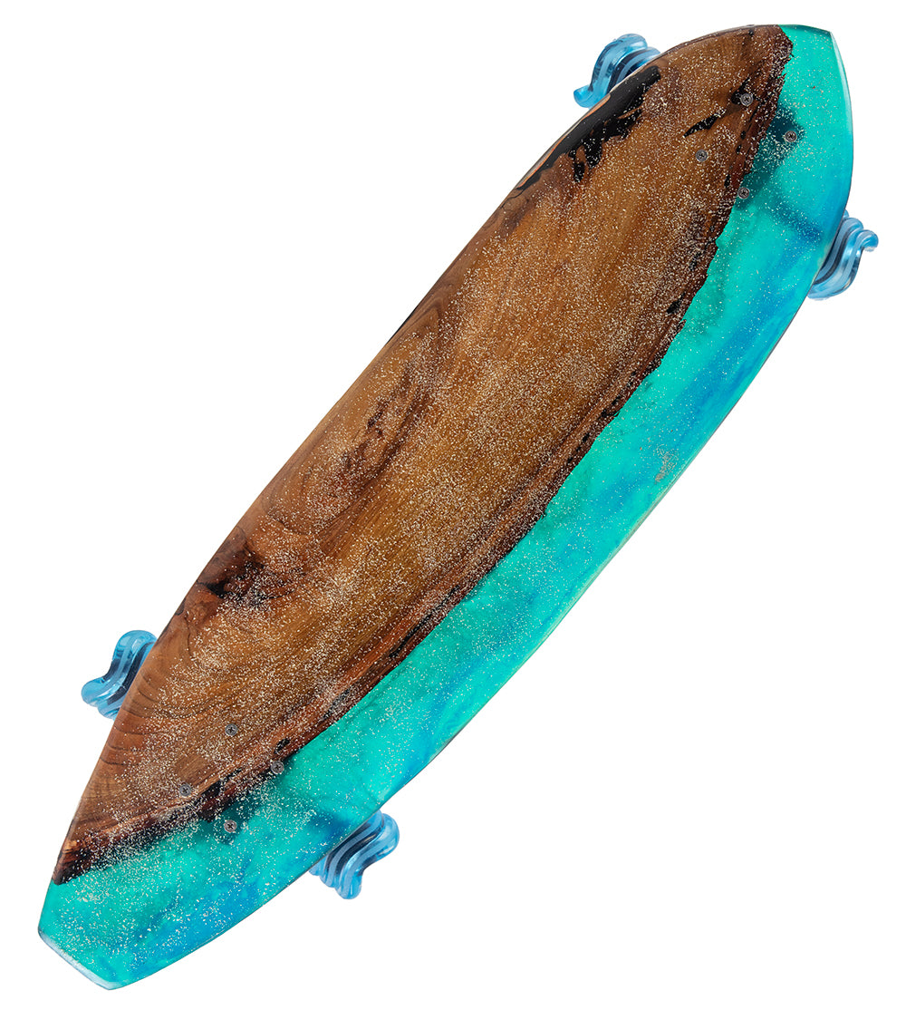 Koa-Resin Skateboard #020