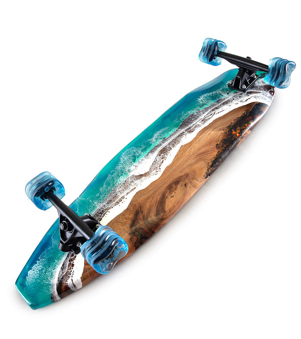 Koa-Resin Skateboard #020