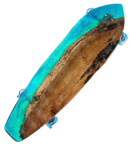 Koa-Resin Skateboard #021