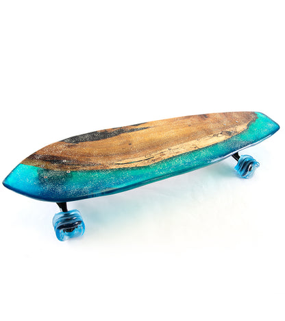 Koa-Resin Skateboard #021