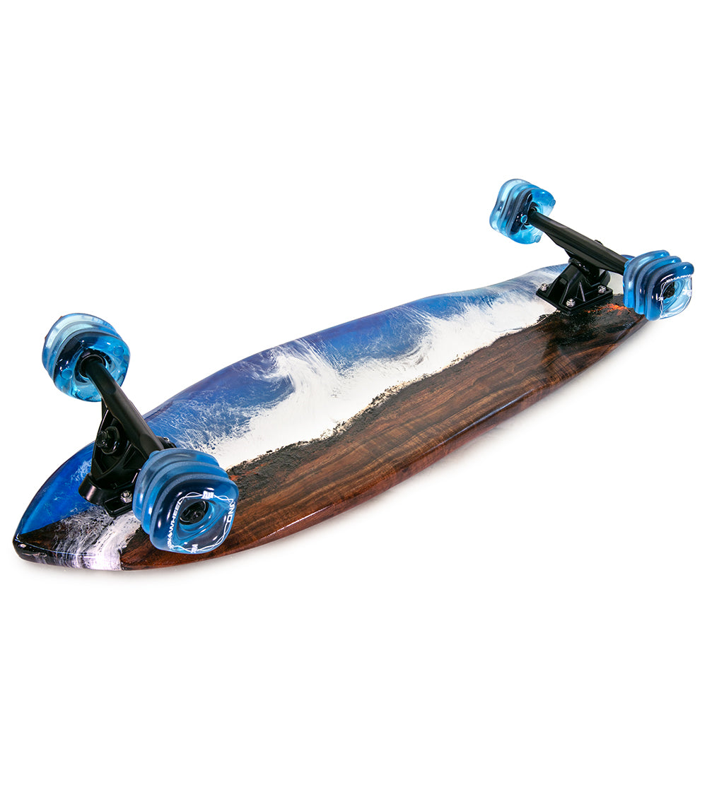 Koa-Resin Skateboard #022
