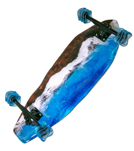 Koa-Resin Skateboard #024