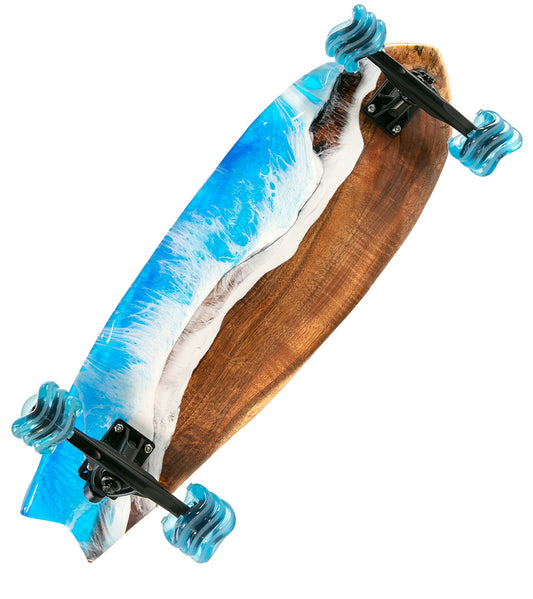 Koa-Resin Skateboard #026
