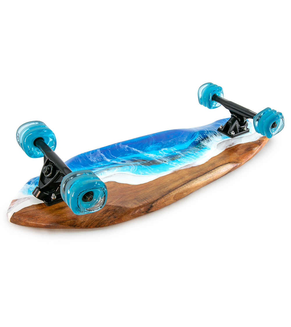 Koa-Resin Skateboard #027
