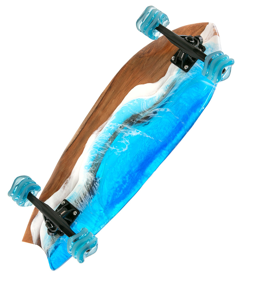 Koa-Resin Skateboard #027