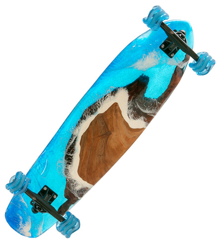 Koa-Resin Skateboard #028
