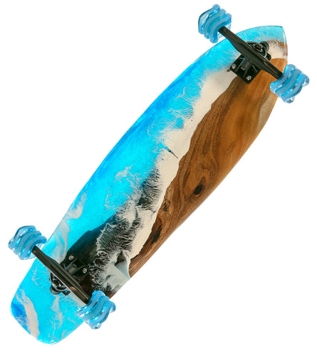 Koa-Resin Skateboard #029