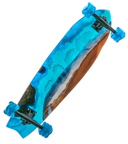Koa-Resin Skateboard #030