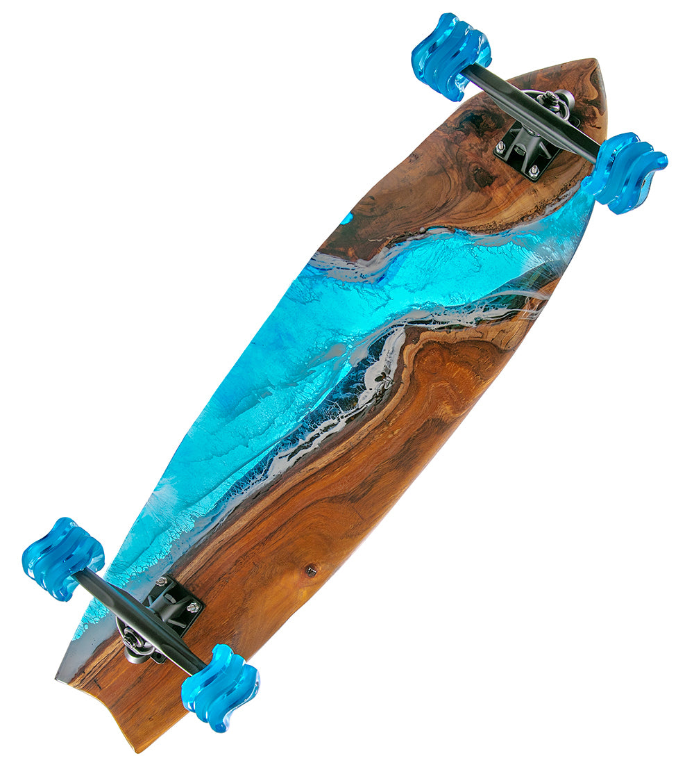 Koa-Resin Skateboard #031