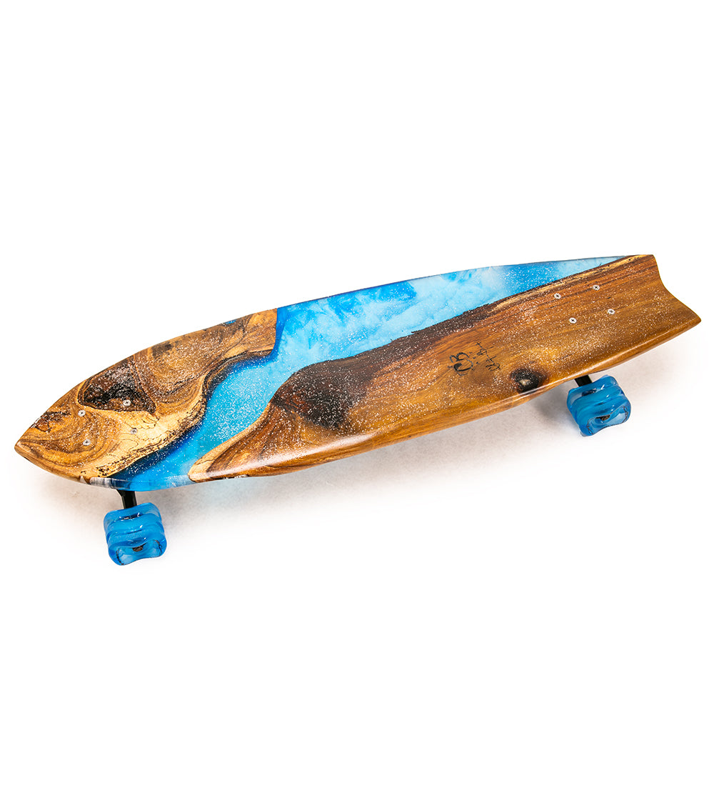 Koa-Resin Skateboard #031