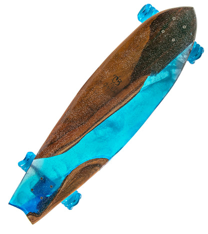 Koa-Resin Skateboard #032
