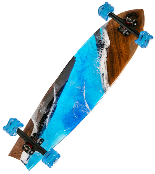 Koa-Resin Skateboard #033