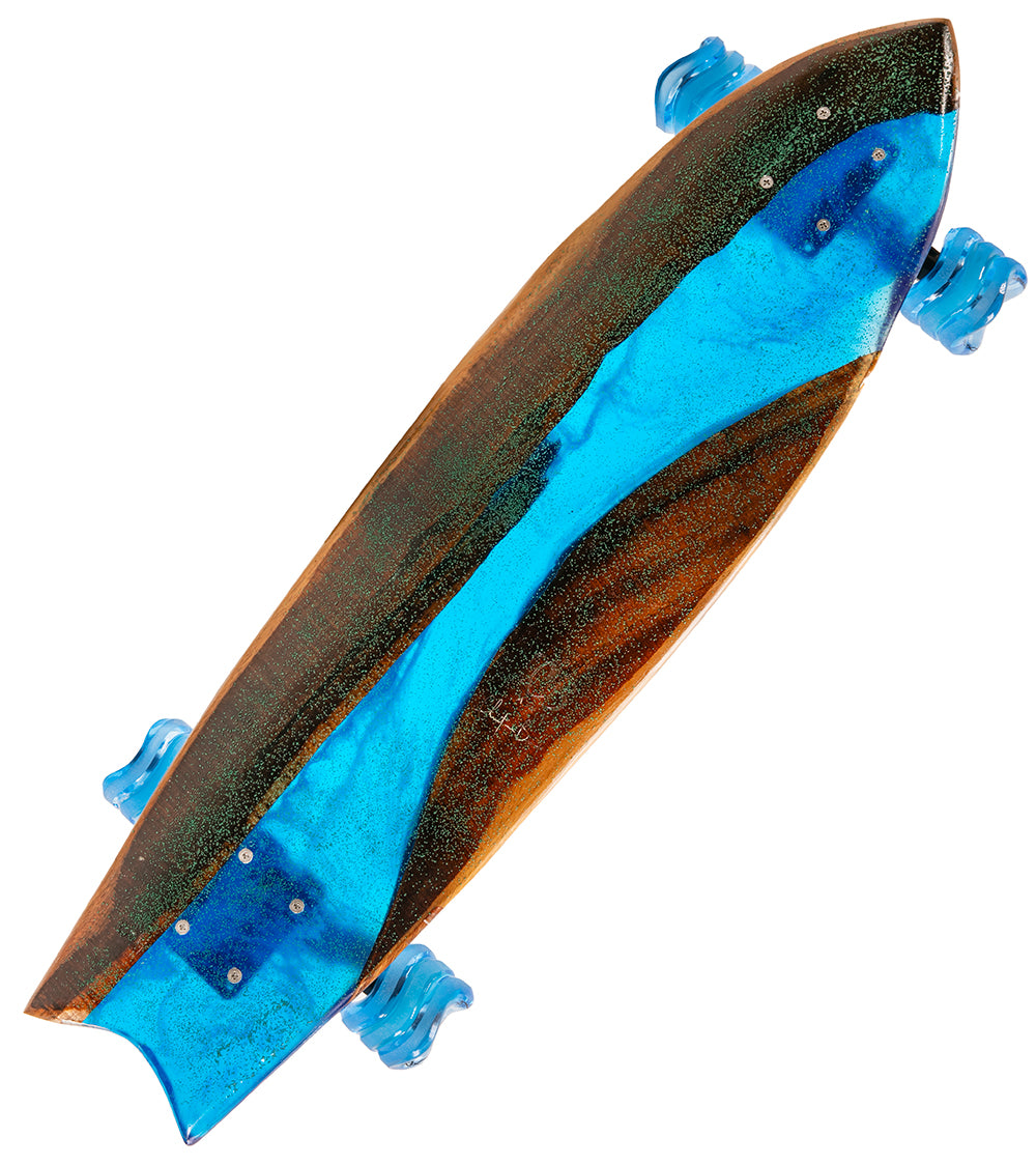 Koa-Resin Skateboard #034
