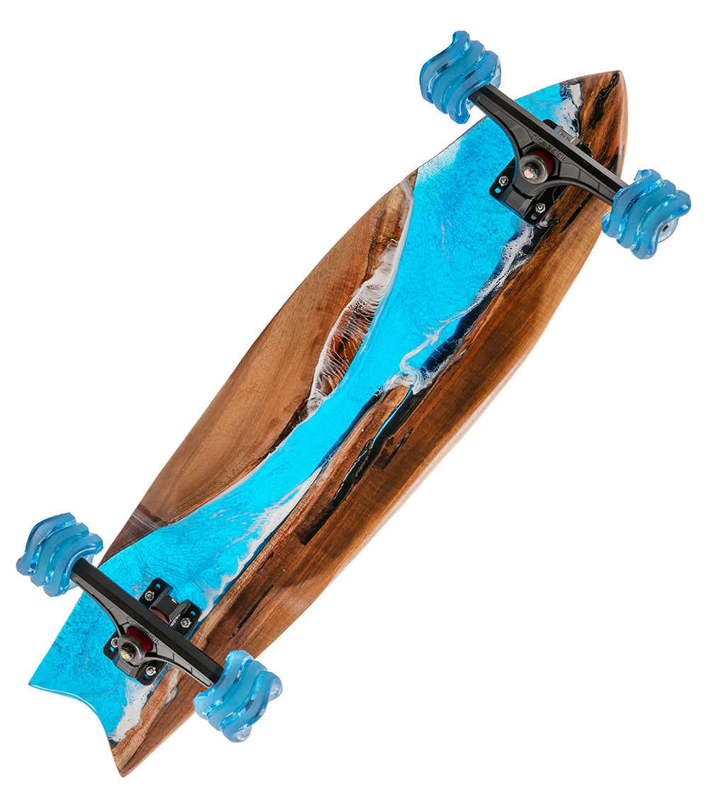 Koa-Resin Skateboard #034
