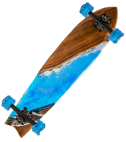 Koa-Resin Skateboard #035