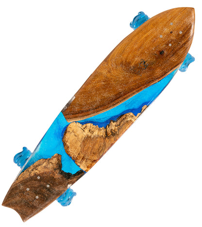 Koa-Resin Skateboard #037