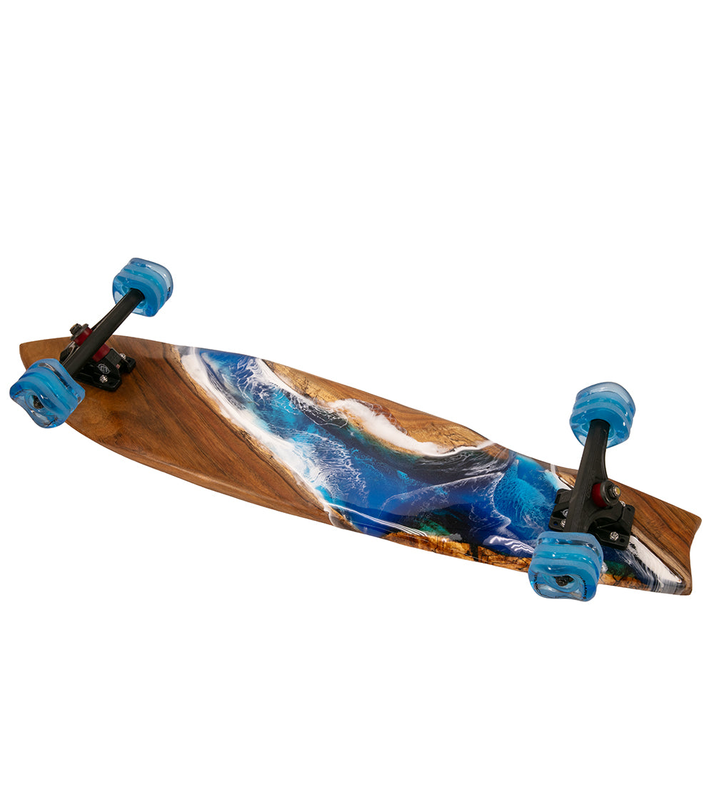 Koa-Resin Skateboard #038