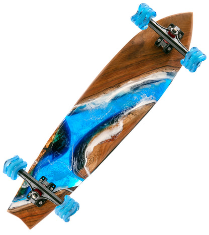 Koa-Resin Skateboard #038