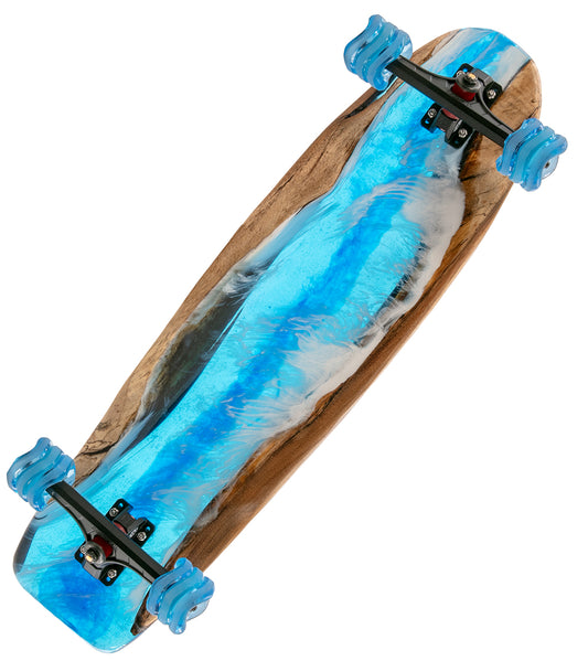 Koa-Resin Skateboard #039